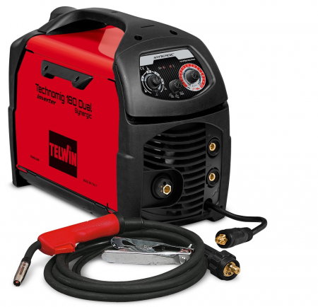 Aparate de sudura - TECHNOMIG 180 DUAL SYNERGIC EURO - APARAT DE SUDURA TELWIN tip MIG-MAG