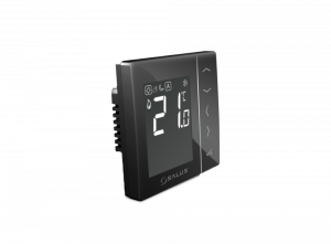 Incalzire si climatizare - Termostat digital neprogramabil cu fir, montaj in doza SALUS VS35B negru. 5 ani garantie