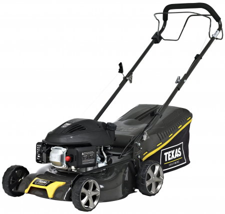 Texas Razor 4210TR Masina de tuns gazon, 1.6CP, latime lucru 42cm, inaltime taiere 28-75mm, 45L, benzina, autopropulsata, reglaj central, la sfoara [0]