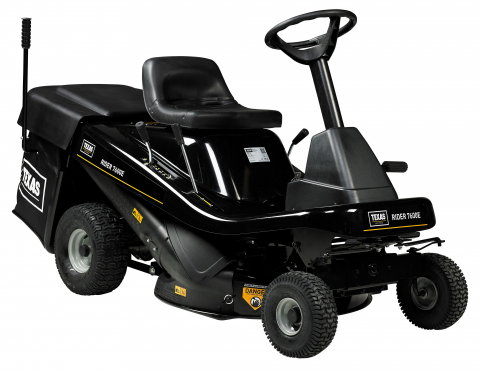 Curte, gradina, microferme - Texas Rider 7600E 3-in-1 tractoras pentru tuns gazonul cu colector, 10 CP, benzina, 900-1000 mm