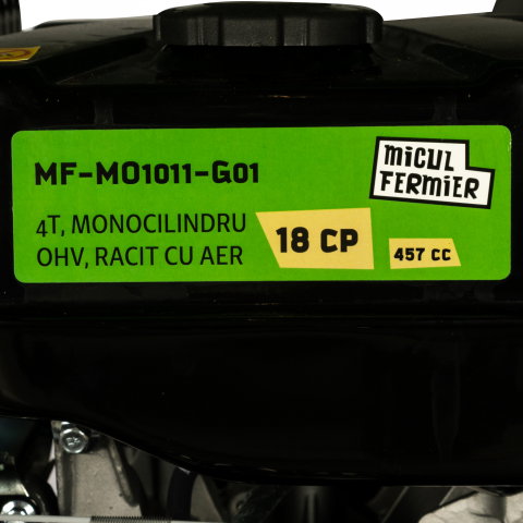 Tocator crengi Micul Fermier, motor benzina 18CP, diametru maxim de taiere Ø120mm, cu carlig de remorcare, pentru brichete [8]