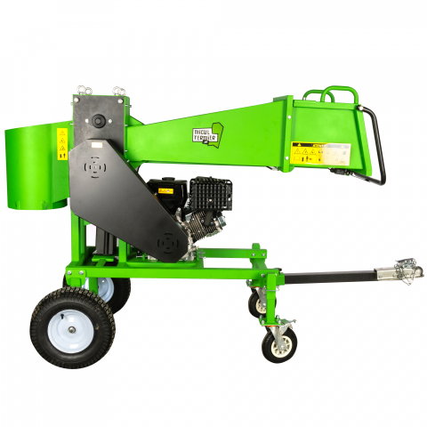 Tocator crengi Micul Fermier, motor benzina 18CP, diametru maxim de taiere Ø120mm, cu carlig de remorcare, pentru brichete [20]