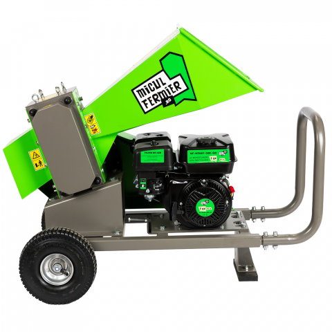 Tocator de crengi Micul Fermier, motor benzina 7 CP, 60 mm diametru maxim de taiere, pentru brichete [2]