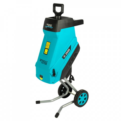 Tocator de crengi si resturi vegetale Detoolz DZ-SE1005-G01, 2500W, 45mm diametru maxim de taiere, cu sac colector 45L [1]