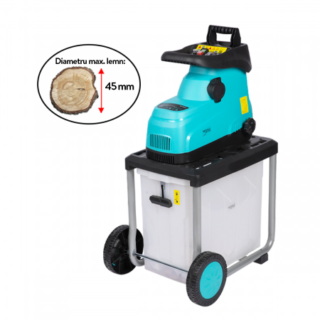 Tocatoare crengi si furaje - Tocator de crengi si resturi vegetale Detoolz DZ-SE214 2800 W
