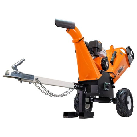 Tocător de crengi și resturi vegetale RURIS ST10000 1000ts2024 15 CP, benzina, pornire electrica, diametru maxim 120 mm [5]