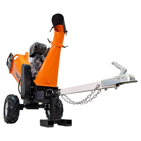 Tocător de crengi și resturi vegetale RURIS ST10000 1000ts2024 15 CP, benzina, pornire electrica, diametru maxim 120 mm [4]
