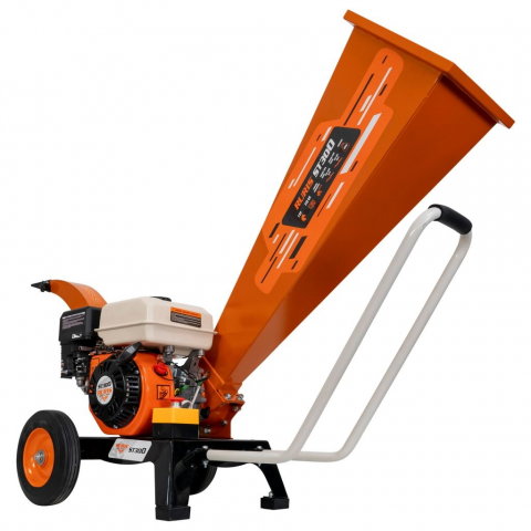 Tocător de crengi și resturi vegetale RURIS ST300 300TS2022 7 CP, benzina, diametru maxim 60 mm [1]