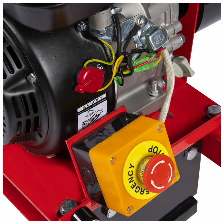 Tocator pentru crengi si vita de vie Micul Fermier, Ø76mm, motor benzina 6.5CP pentru rumegus [8]