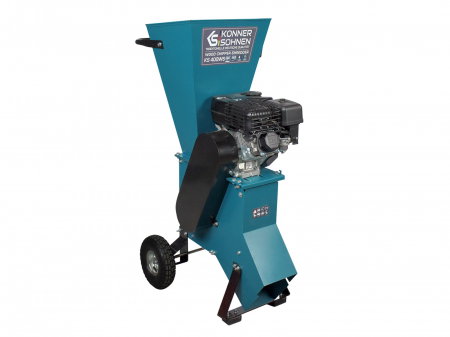 Mașină de mărunțit și tocat lemn Konner Sohnen KS 400WS 6.5 CP, 76 mm [2]