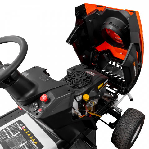 Tractor de Tuns Gazon RURIS RX EXPLORER 1500M 15 CP, latime lucru 980mm, inaltime 30-90mm, sac colector 250l [9]