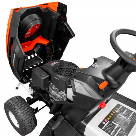 Tractor de Tuns Gazon RURIS RX EXPLORER 1500M 15 CP, latime lucru 980mm, inaltime 30-90mm, sac colector 250l [10]