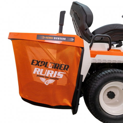 Tractor de Tuns Gazon RURIS RX EXPLORER 1700H 19 CP, latime lucru 1024mm, inaltime 30-90mm, sac colector 280l [13]