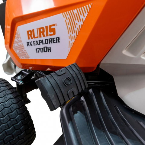 Tractor de Tuns Gazon RURIS RX EXPLORER 1700H 19 CP, latime lucru 1024mm, inaltime 30-90mm, sac colector 280l [15]