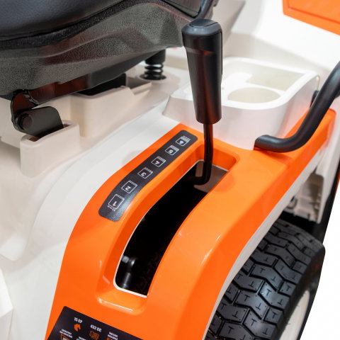 Tractor de Tuns Gazon RURIS RX EXPLORER 840M 15 CP, latime lucru 840mm, inaltime 30-90mm, sac colector 280l [10]