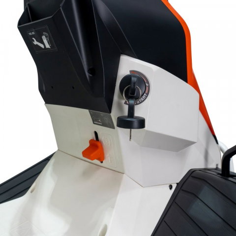 Tractor de Tuns Gazon RURIS RX Pilot 001M 9.5 CP, latime lucru 650mm, inaltime 30-75mm, sac colector 150l - Resigilat [8]