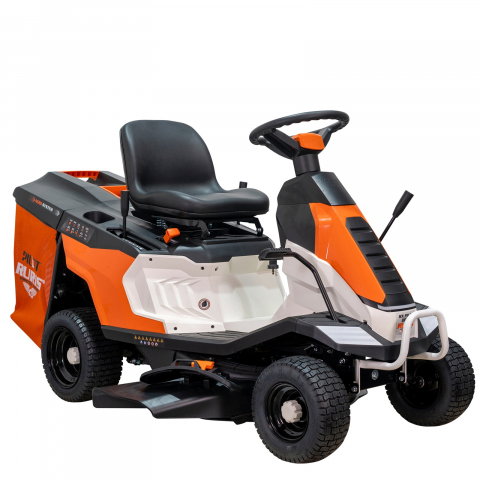 Masini de tuns gazon - Tractor de Tuns Gazon RURIS RX Pilot 001M 9.5 CP, latime lucru 650mm, inaltime 30-75mm, sac colector 150l - Resigilat