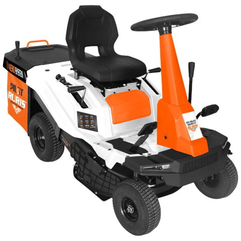 Masini de tuns gazon - Tractor de Tuns Gazon RURIS RX Pilot 003 CVT 7.5 CP, latime lucru 610mm, inaltime 30-75mm, sac colector 150l