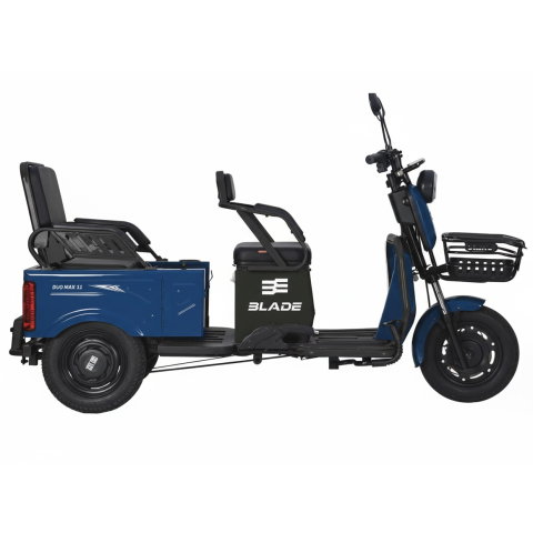 Triciclu electric 2 in 1 BLADE DUO MAX 11 Albastru Negru 1200W [1]