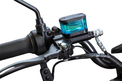 Triciclu electric 2 in 1 BLADE DUO MAX 11, 1200W, Portocaliu/Negru, 2 locuri + bena cargo, autonomie pana la 50 km, CIV inclus [9]