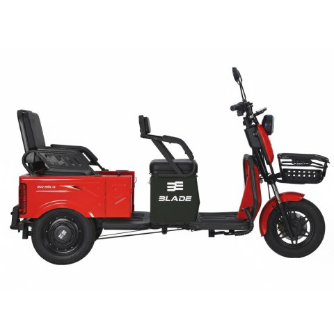Triciclu electric 2 in 1 BLADE DUO MAX 11 Rosu Negru 1200W [1]