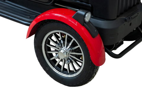 Triciclu electric BLADE VIVA 14  Rosu-Negru, 25 km/h,  1200W, autonomie pana la 50 km, CIV inclus [15]