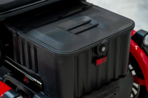 Triciclu electric BLADE VIVA 14  Rosu-Negru, 25 km/h,  1200W, autonomie pana la 50 km, CIV inclus [16]