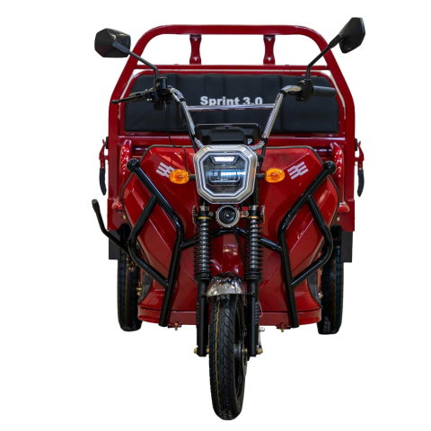 Triciclu electric cargo BLADE Sprint 3.0 Rosu-Negru 2000W - CIV inclus [2]