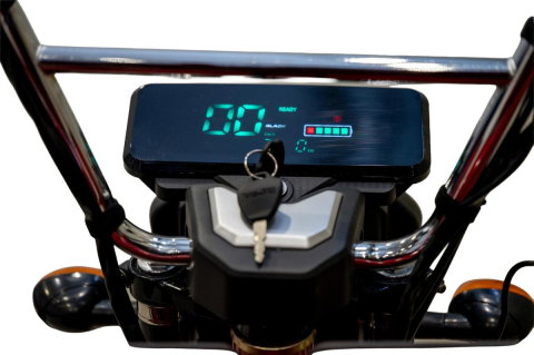 Triciclu electric cargo BLADE Sprint 3.0 Rosu-Negru 2000W - CIV inclus [7]