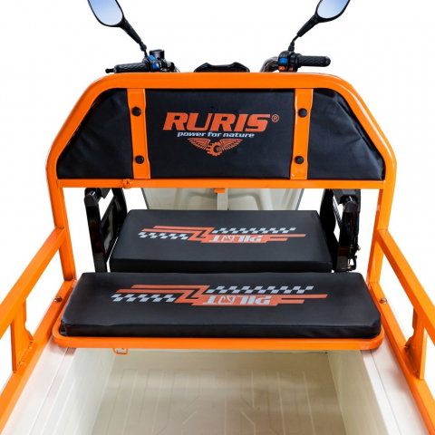 Triciclu electric cargo RURIS Pilot 3110A ALB fara permis, 2000W, viteza 25 km/h, autonomie 80 km [21]