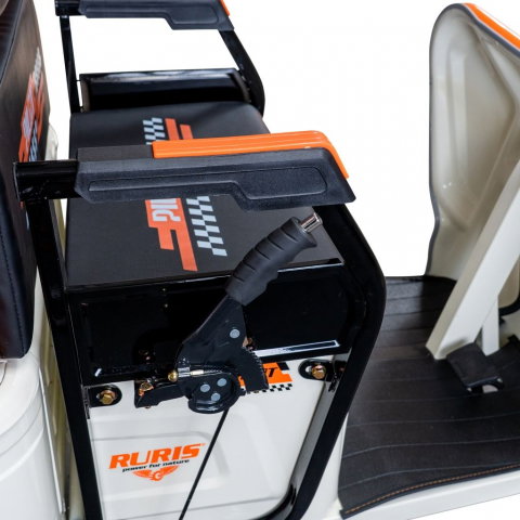 Triciclu electric cargo RURIS Pilot 3110A ALB fara permis, 2000W, viteza 25 km/h, autonomie 80 km [6]