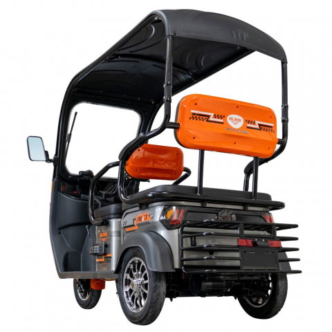 Triciclu electric cu cabina RURIS Pilot 3070G GRI fara permis, 2900W, viteza 25 km/h, autonomie 60 km [3]