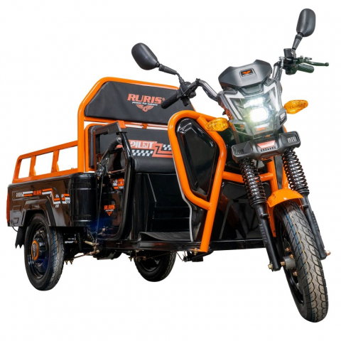 Triciclu electric cargo RURIS Pilot 3110N NEGRU, 2000W, viteza 25 km/h, autonomie 80 km [1]