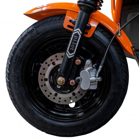 Triciclu electric cargo RURIS Pilot 3110N NEGRU, 2000W, viteza 25 km/h, autonomie 80 km [13]