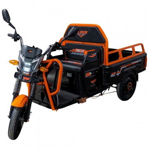 Triciclu electric cargo RURIS Pilot 3110N NEGRU, 2000W, viteza 25 km/h, autonomie 80 km [7]