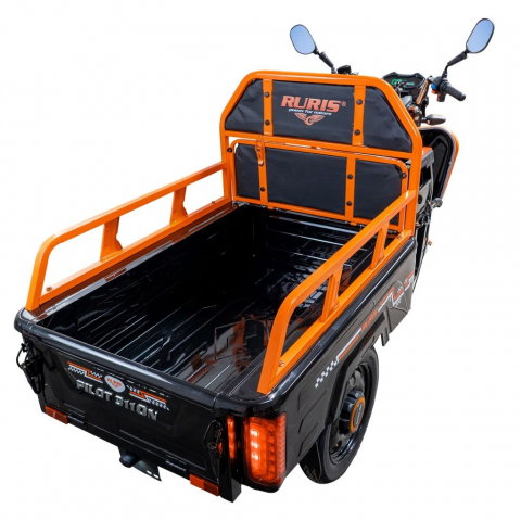 Triciclu electric cargo RURIS Pilot 3110N NEGRU, 2000W, viteza 25 km/h, autonomie 80 km [30]