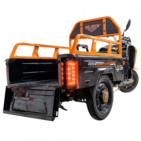 Triciclu electric cargo RURIS Pilot 3110N NEGRU, 2000W, viteza 25 km/h, autonomie 80 km [24]