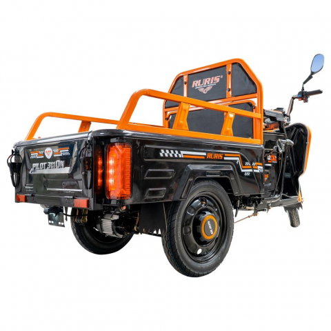 Triciclu electric cargo RURIS Pilot 3110N NEGRU, 2000W, viteza 25 km/h, autonomie 80 km [19]