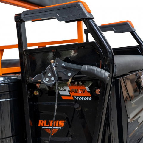 Triciclu electric cargo RURIS Pilot 3110N NEGRU, 2000W, viteza 25 km/h, autonomie 80 km [29]