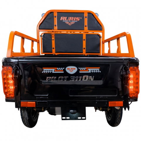 Triciclu electric cargo RURIS Pilot 3110N NEGRU, 2000W, viteza 25 km/h, autonomie 80 km [32]