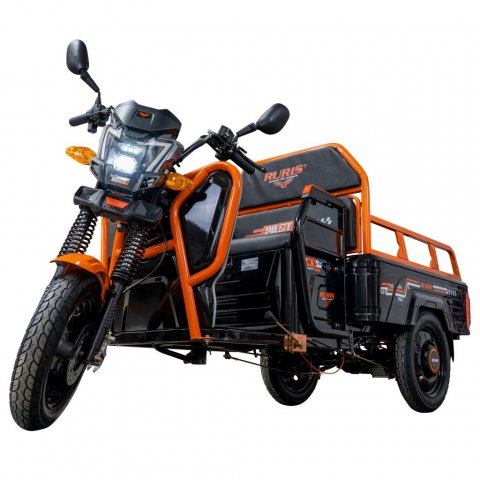 Triciclu electric cargo RURIS Pilot 3110N NEGRU, 2000W, viteza 25 km/h, autonomie 80 km [6]