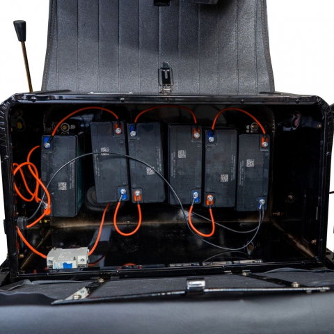 Triciclu electric cargo RURIS Pilot 3110N NEGRU, 2000W, viteza 25 km/h, autonomie 80 km [15]