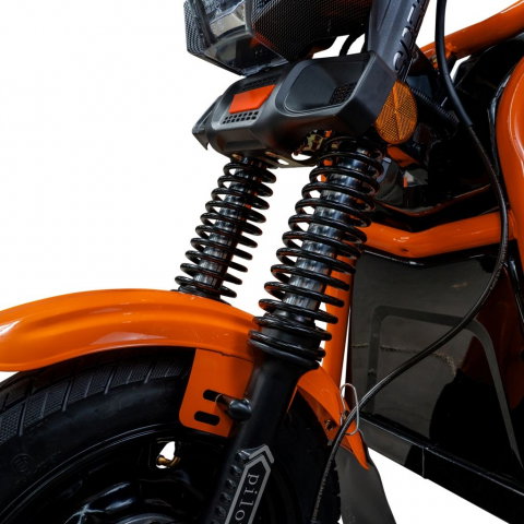 Triciclu electric cargo RURIS Pilot 3110N NEGRU, 2000W, viteza 25 km/h, autonomie 80 km [14]