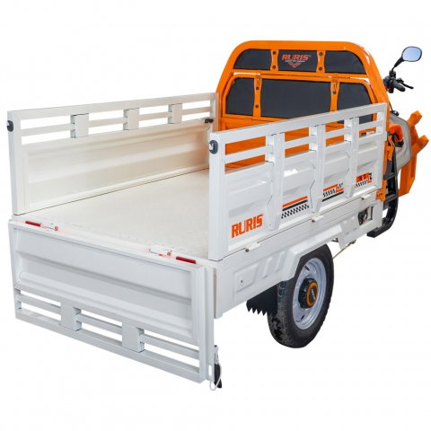Triciclu electric cargo RURIS Pilot 3130A Alb 3600W cu bena si CIV inclus [23]