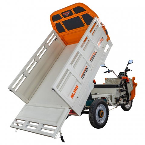 Triciclu electric cargo RURIS Pilot 3130A Alb 3600W cu bena si CIV inclus [32]