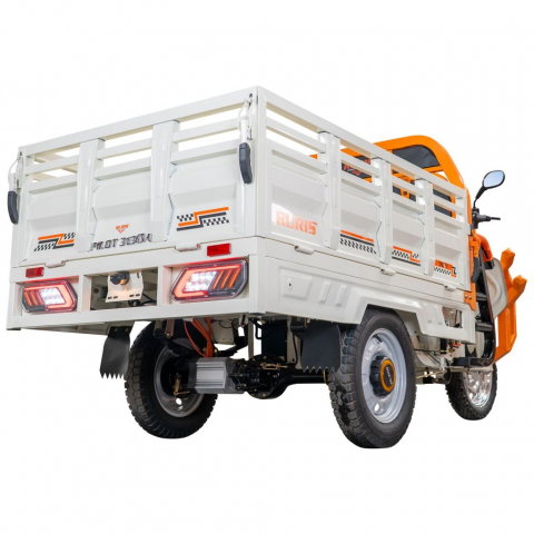 Triciclu electric cargo RURIS Pilot 3130A Alb 3600W cu bena si CIV inclus [17]