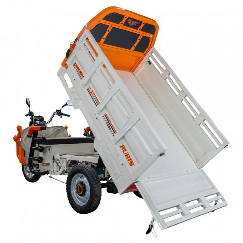 Triciclu electric cargo RURIS Pilot 3130A Alb 3600W cu bena si CIV inclus [31]