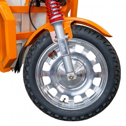 Triciclu electric cargo RURIS Pilot 3130A Alb 3600W cu bena si CIV inclus [7]