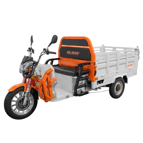 Tricicluri electrice - Triciclu electric cargo RURIS PILOT 3130A H cu bena basculabila hidraulic, motor 3600 W si greutate suportata 603 kg