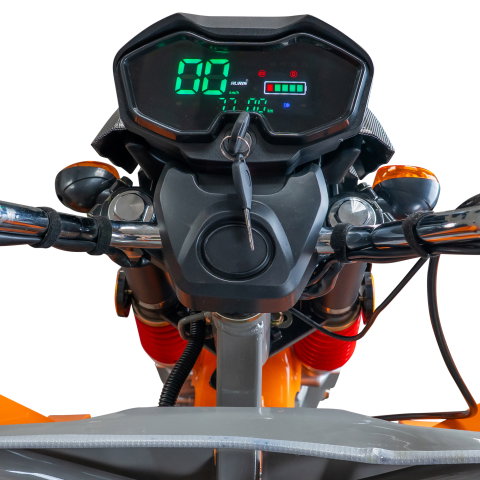 Triciclu electric cargo RURIS PILOT 3130G H cu bena basculabila hidraulic, motor 3600 W si greutate suportata 603 kg [7]